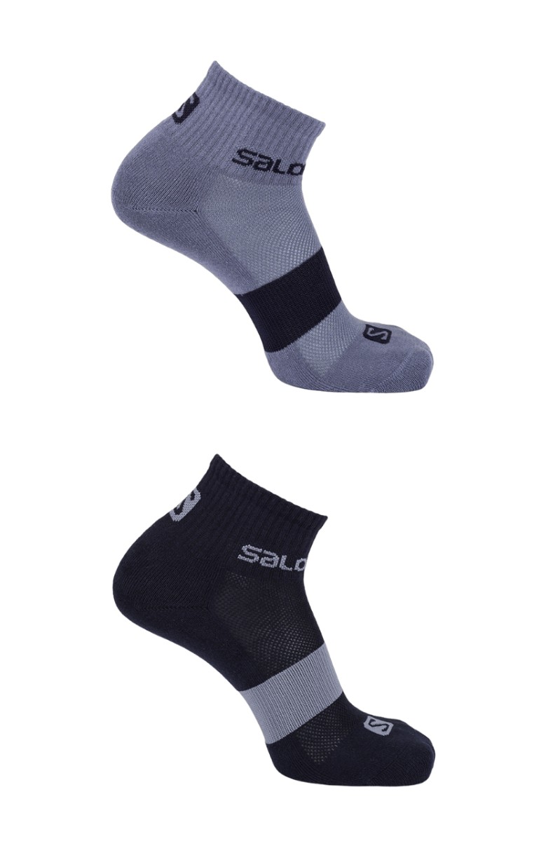 

Набор носков SALOMON EVASION 2-PACK 36-38 синий/серый sC11264-36/38-S