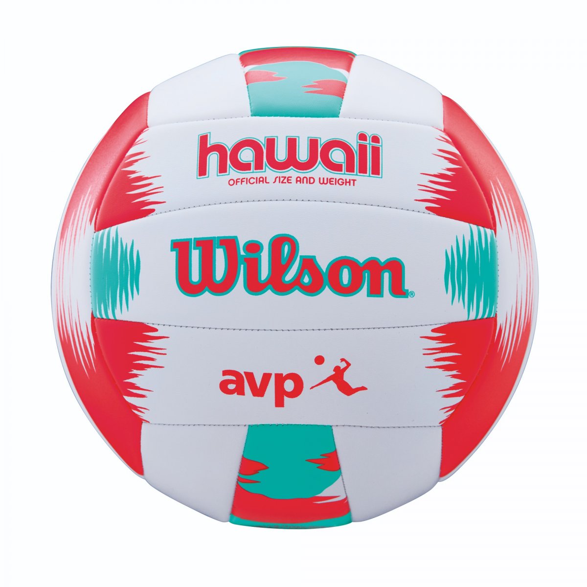 

Мяч волейбольный Wilson AVP HAWAII №5 красный WTH482696XB