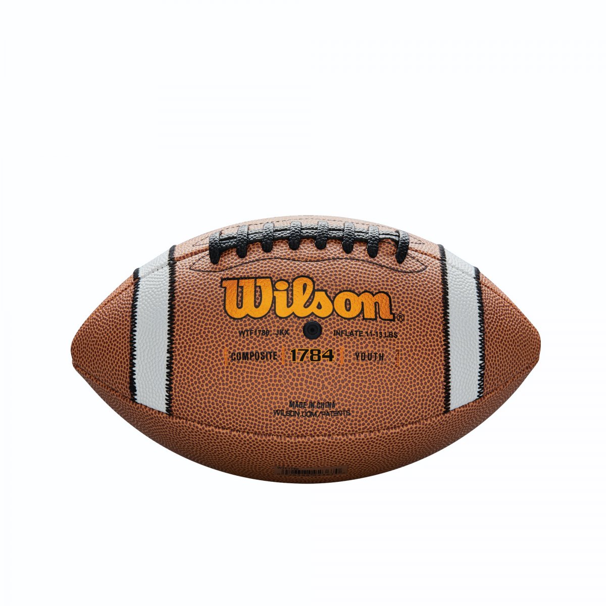 

Мяч для американского футбола Wilson GST COMPOSITE YOUTH №4 коричневый WTF1784XB