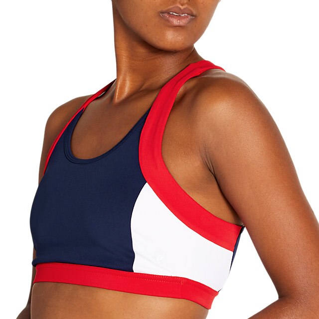 

Топ Asics COLOR BLOCK BRA 2  синий c-2032A409-405, Топ Asics COLOR BLOCK BRA 2 XS синий c-2032A409-405
