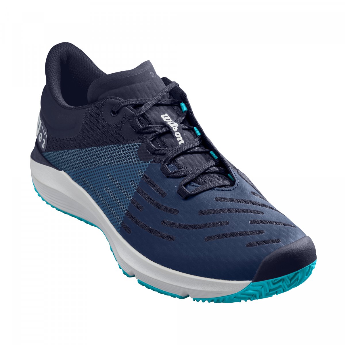

Кроссовки Wilson KAOS 3.0 PEACOAT/WH/BL синий WRS325920E120 47.5 30,5 см