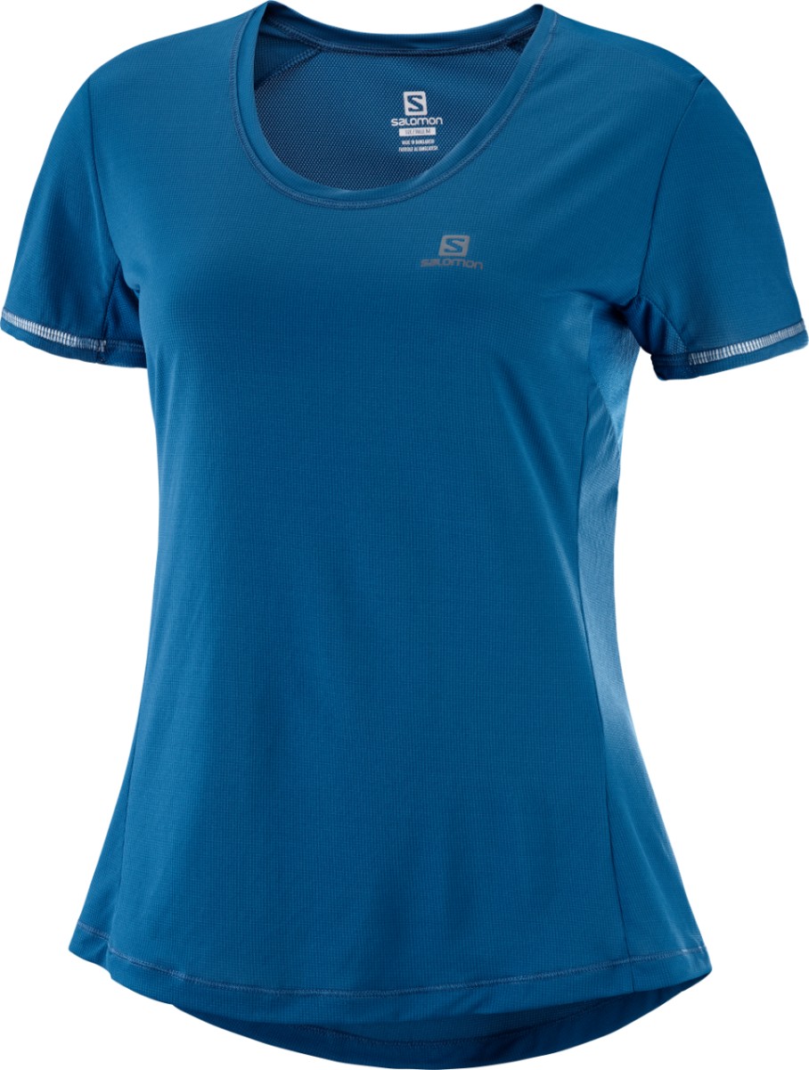 

Футболка SALOMON AGILE SS TEE  синий sC11176, Футболка SALOMON AGILE SS TEE M синий sC11176-M