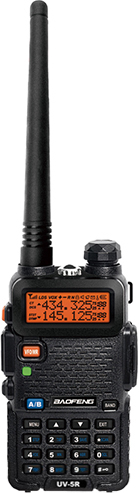 

Рация Baofeng UV-5R Black + Гарнитура Baofeng c кнопкой РТТ