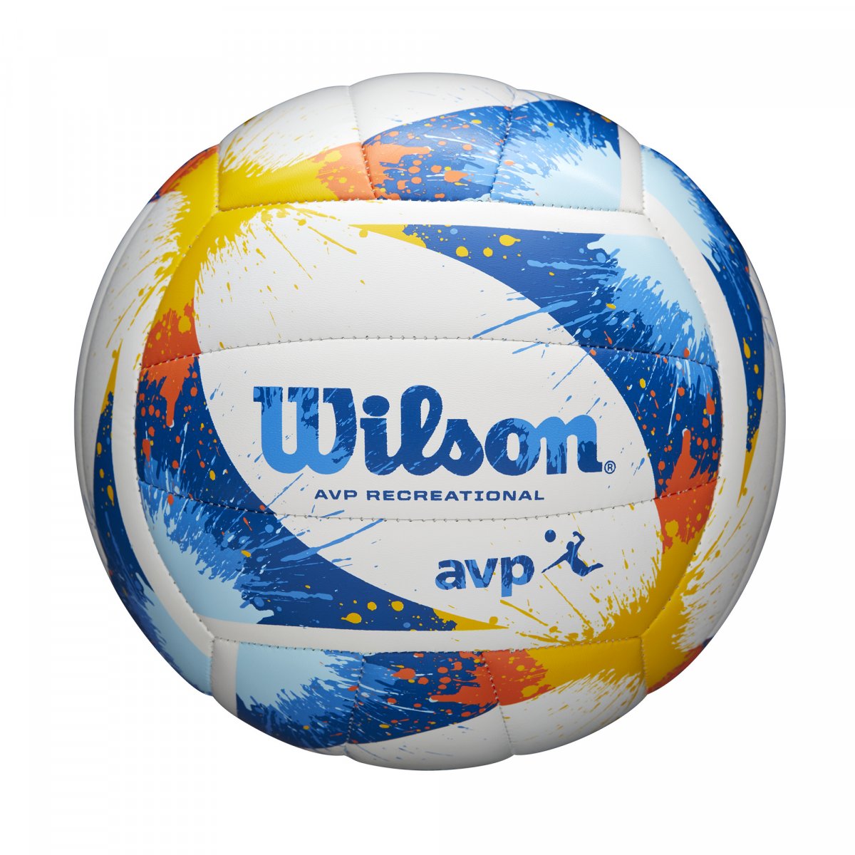 

Мяч волейбольный Wilson AVP SPLATTER №5 голубой WTH30120XB