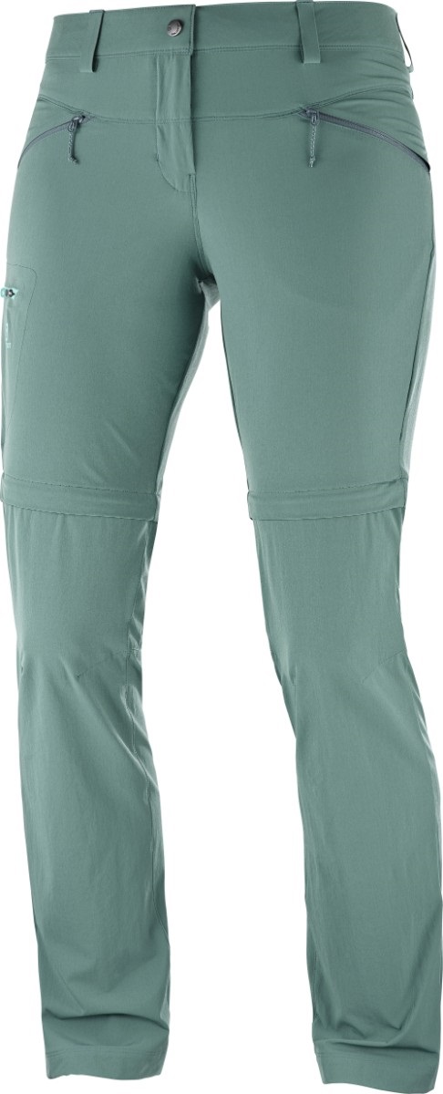 

Брюки SALOMON WAYFARER STRAIGHT ZIP PANT 32 зеленый sC10677-32