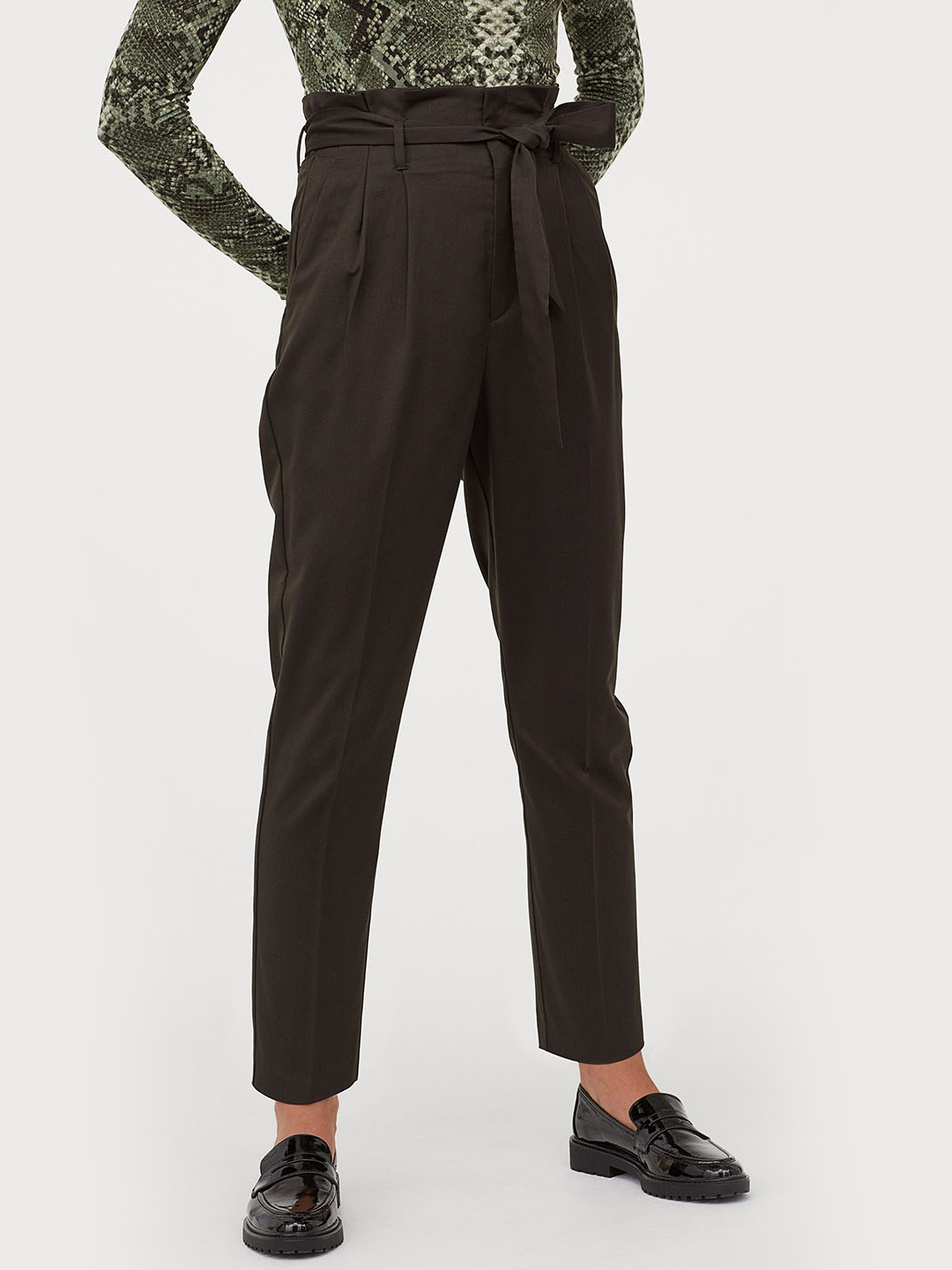 

Брюки H&M 753737b39  Хаки, Брюки H&M 753737b39 40 Хаки