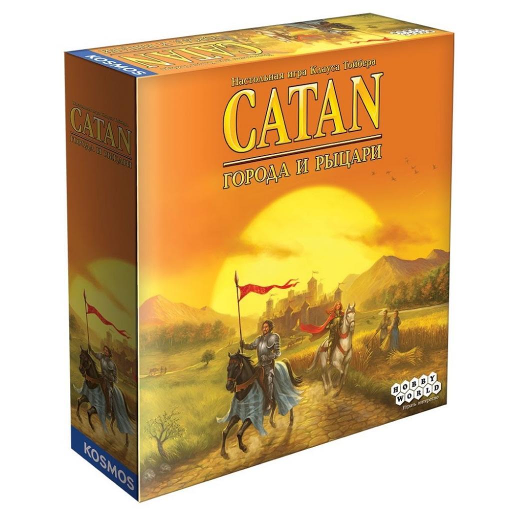 

Настольная игра CATAN Города и рыцари Hobby World 29,8x29,8x7,1 см Разноцветный 000141471