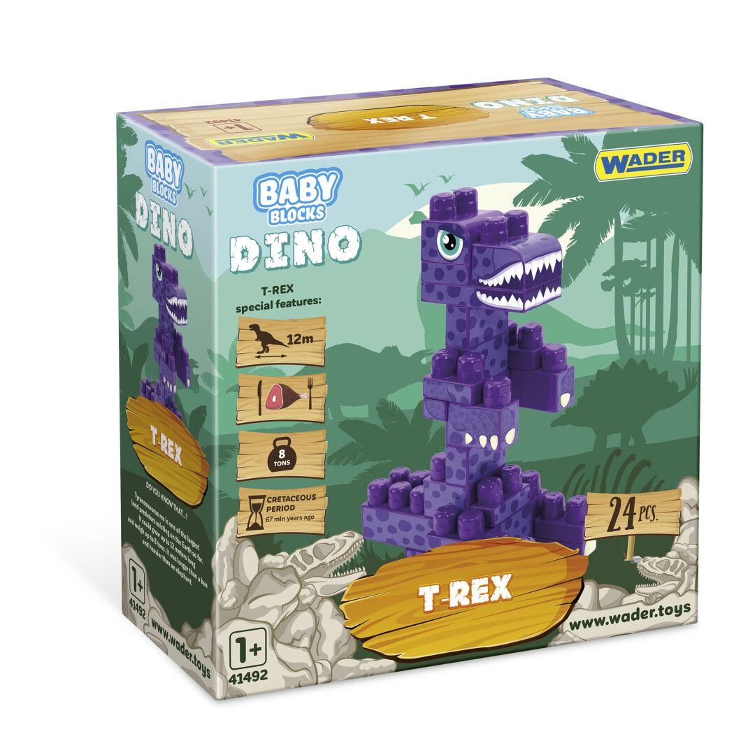 

Конструктор Baby Blocks Дино Wader (41496) (168042)