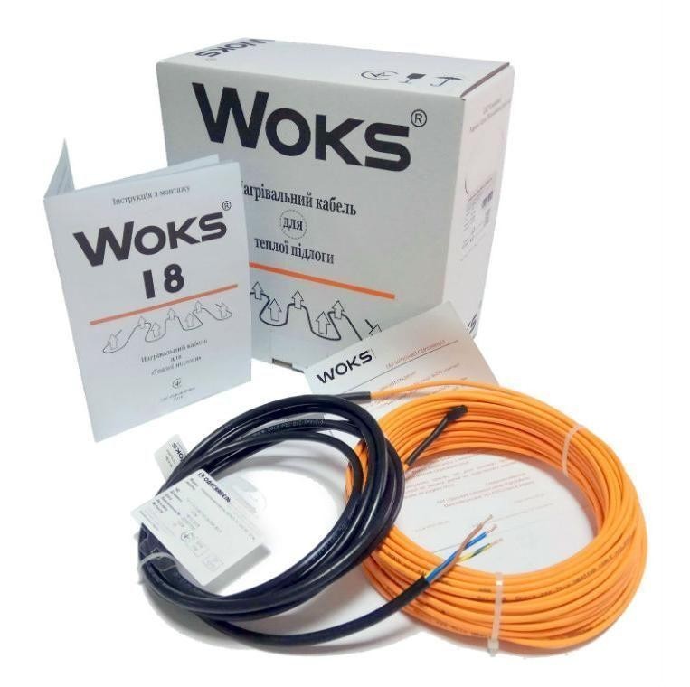 

Теплый пол Woks 18 100 Вт 6 м /06 - 0.8 м2
