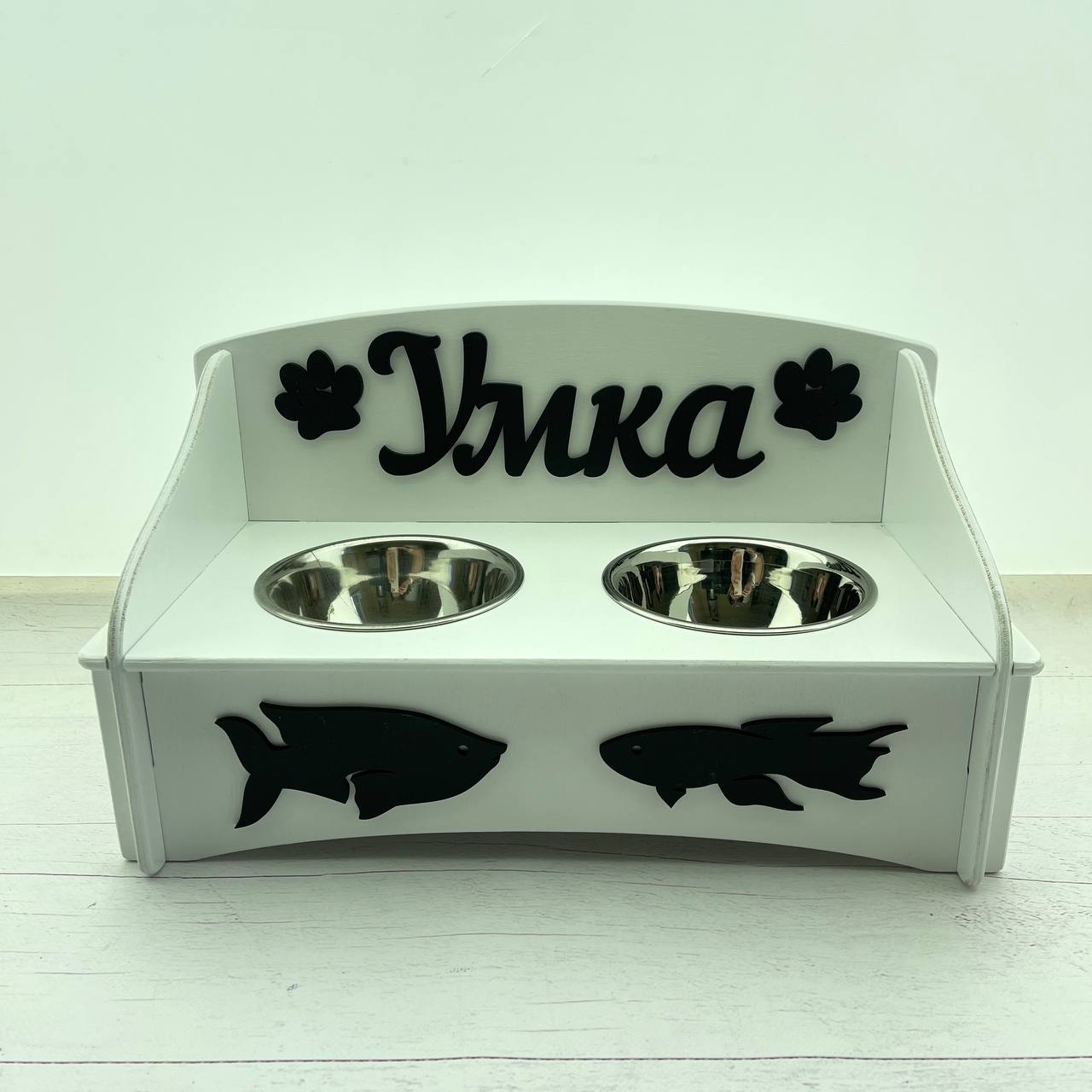 

Кормушка For Me And You для кошек или собак белая