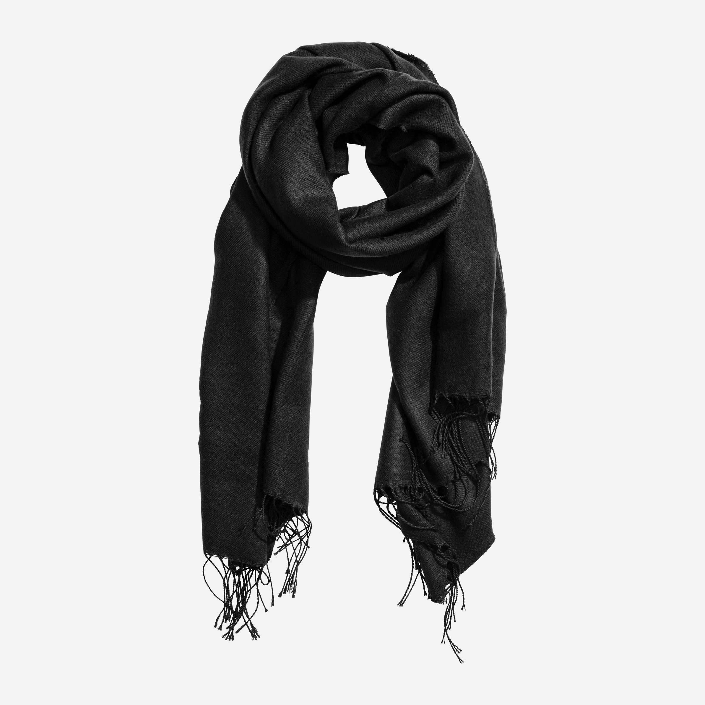 

Палантин H&M 2710-3599097 80x200 см Черный