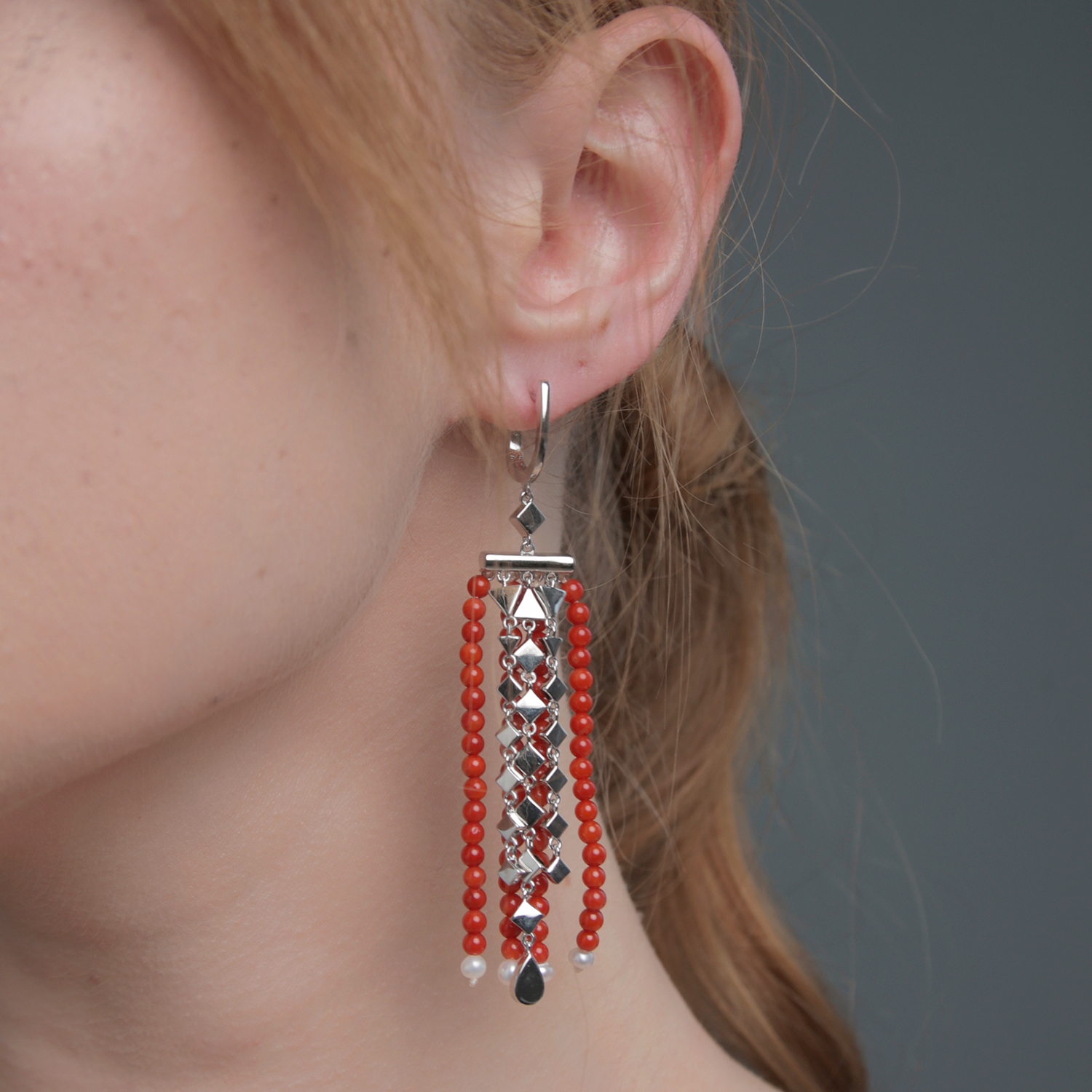 

Сережки из серебра 3389376