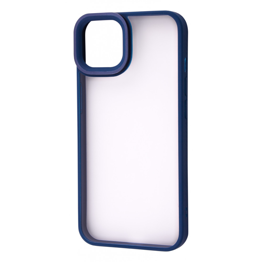 

Чехол-накладка Baseus Crystal iPhone 13 navy blue С рисунком