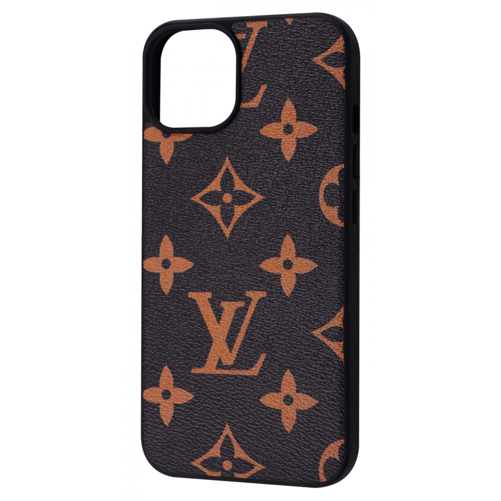 

Чехол-накладка PRC Louis Vuitton Case iPhone 13 brown/logo С рисунком Коричневый