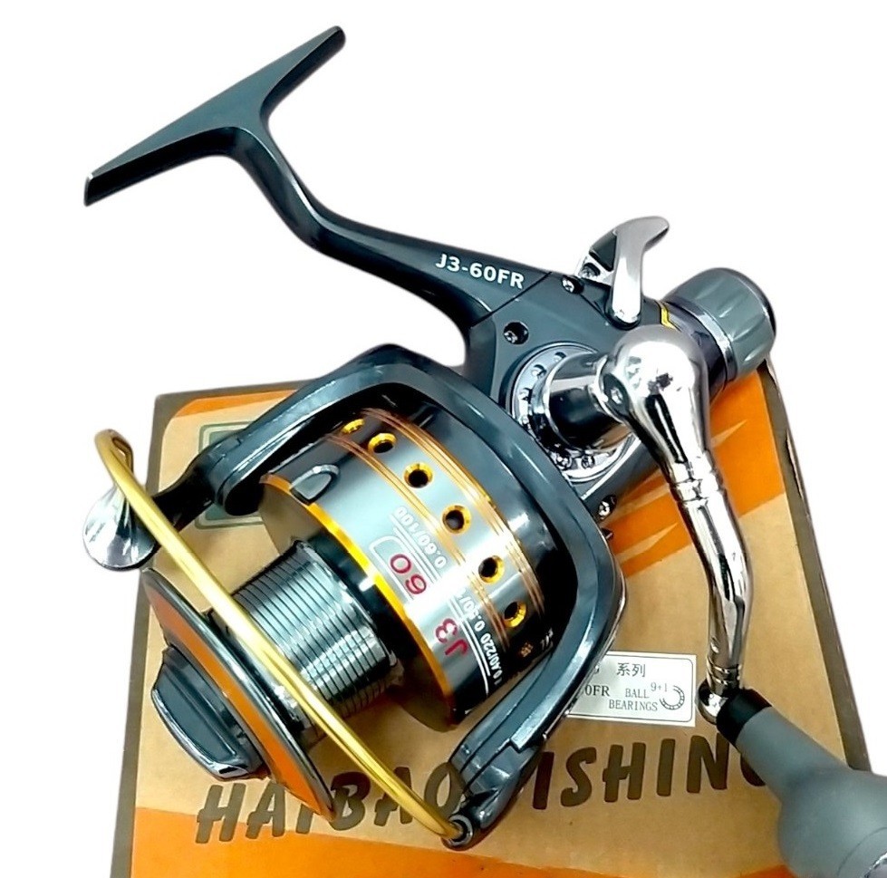 

Карповая катушка J3 60FR 9+1BB HIBOY Haibao Fishing с бейтраннером