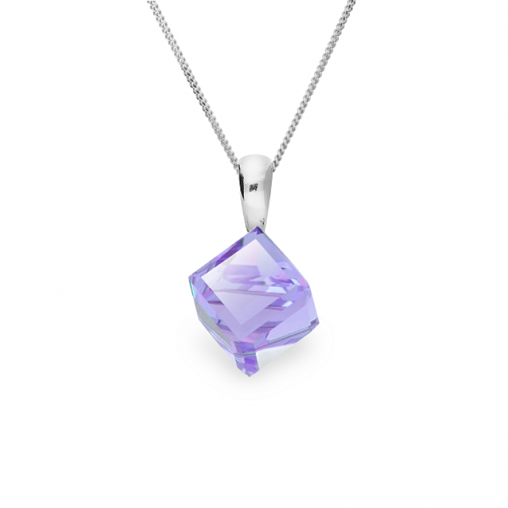 

Серебряная подвеска SPARK Cube со Swarovski модели WJ48418V