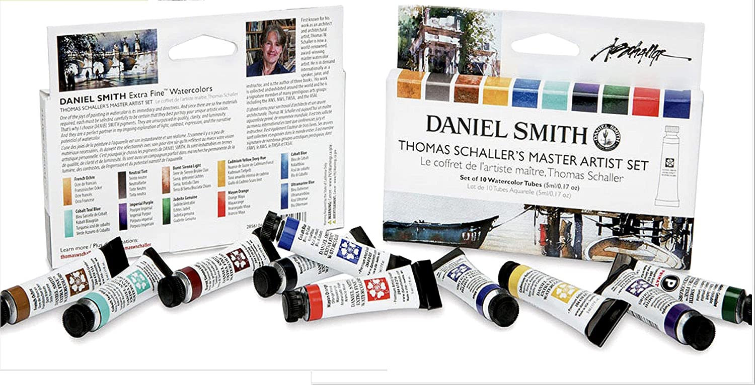 

Набор акварели в тубах Daniel Smith Thomas Schaller's Master Artist Set 10х5мл