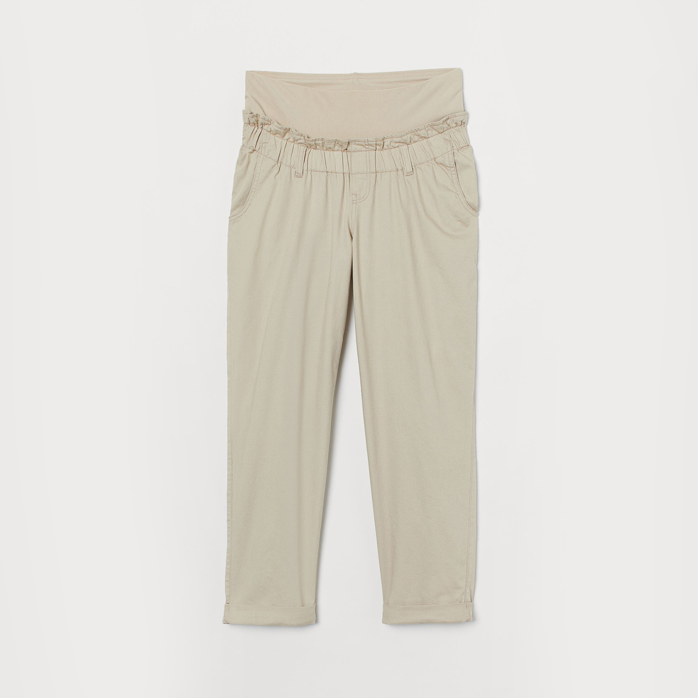

Джинсы для беременных H&M 8882481b39 S Бежевые