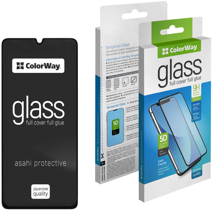 

Защитное стекло ColorWay конфиденциальное для Samsung Galaxy A32 Black (CW-GSFGASSGA325-BK)