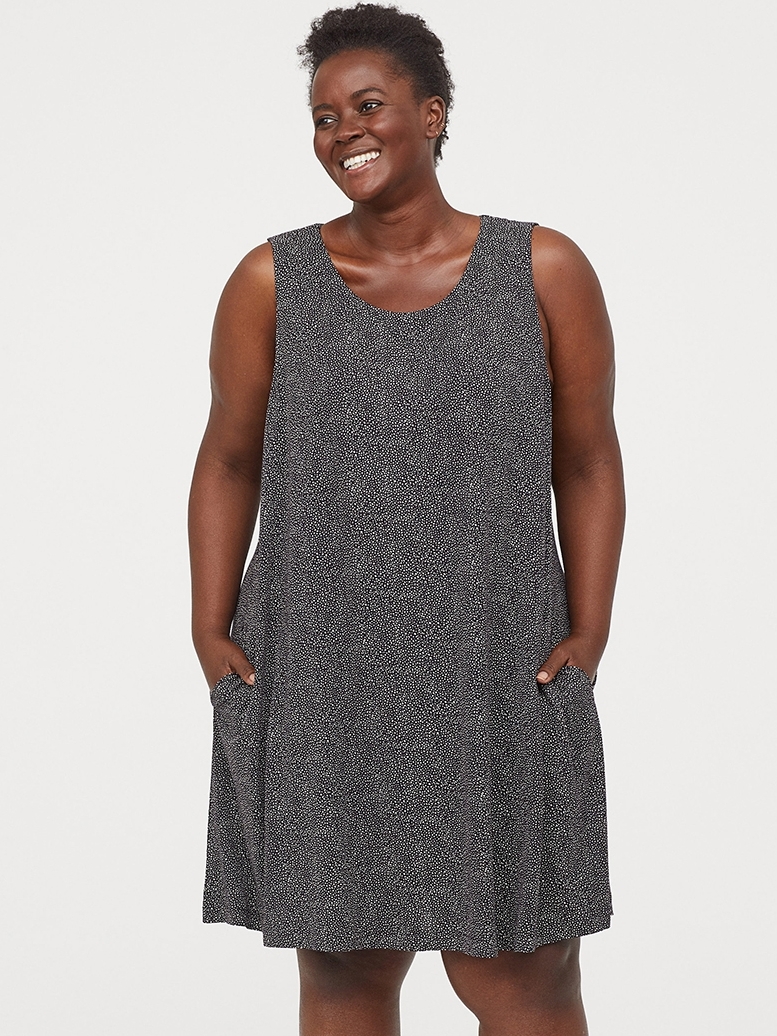

Платье H&M 667096004b42  Черное, Платье H&M 667096004b42 4XL Черное