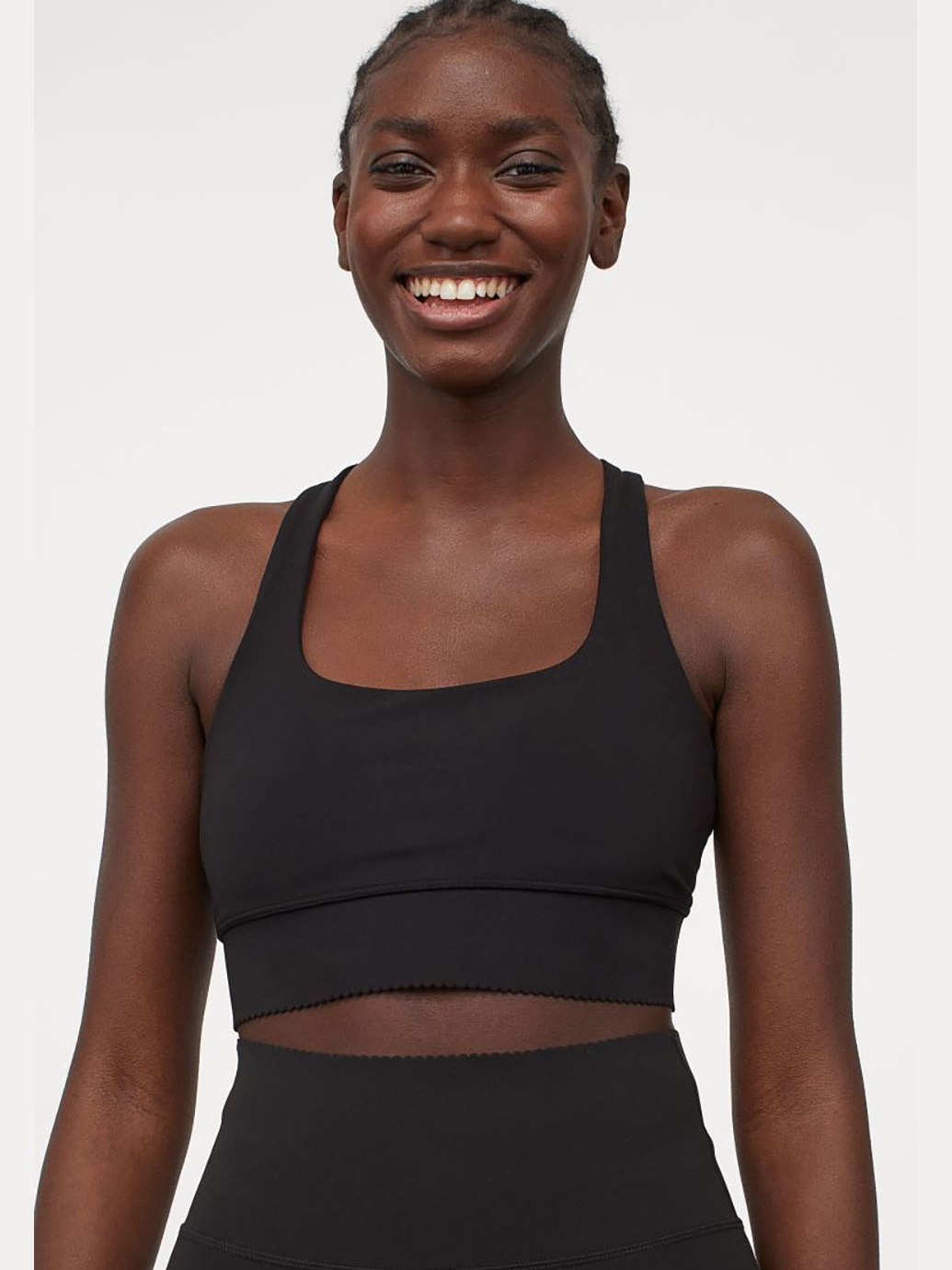 

Спортивный топ H& 851774001b39  Черный, Спортивный топ H&M 851774001b39 M Черный