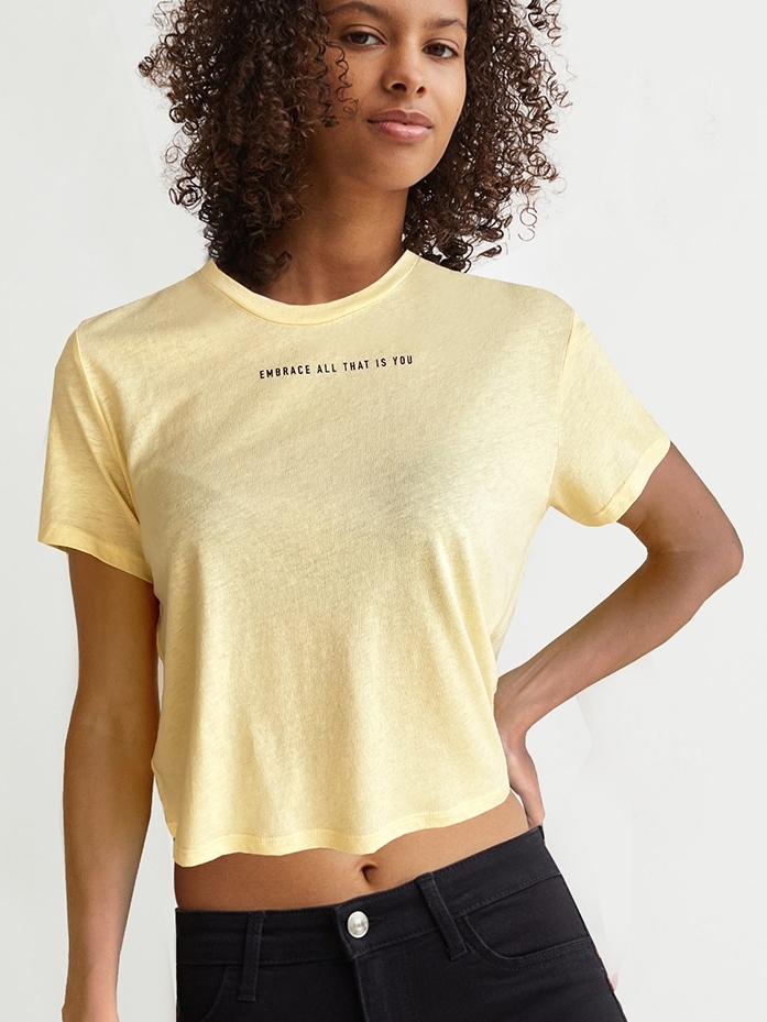 

Футболка Monki 562509b37 М Желтая