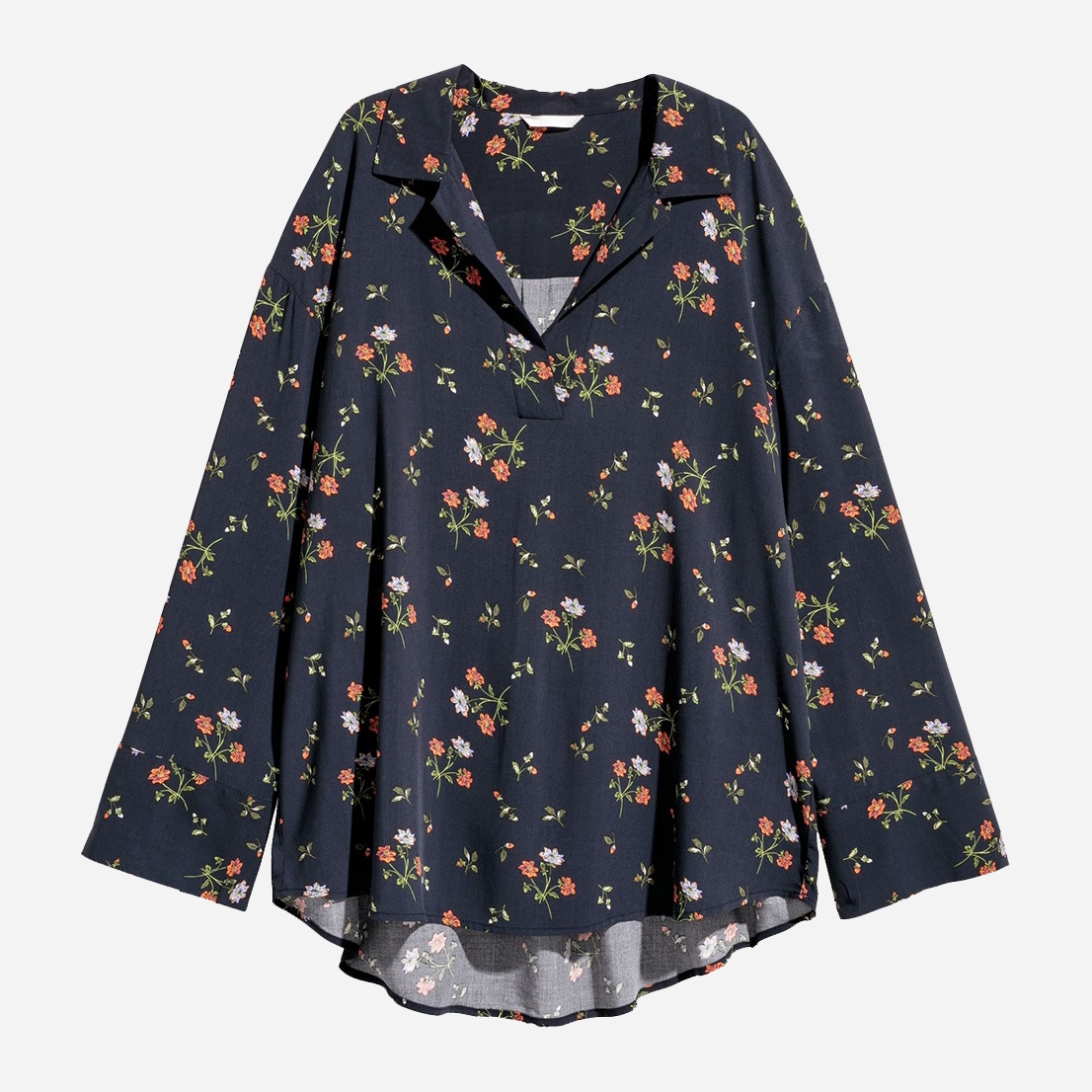 

Блузка H&M 634541b42  Темно-синяя, Блузка H&M 634541b42 S Темно-синяя