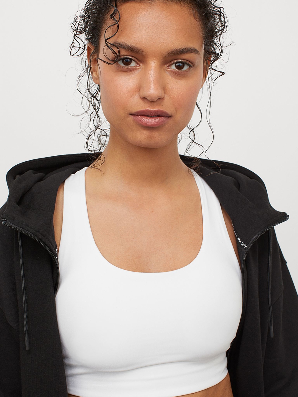 

Спортивный топ H&M 924372002b42  Белый, Спортивный топ H&M 924372002b42 L Белый