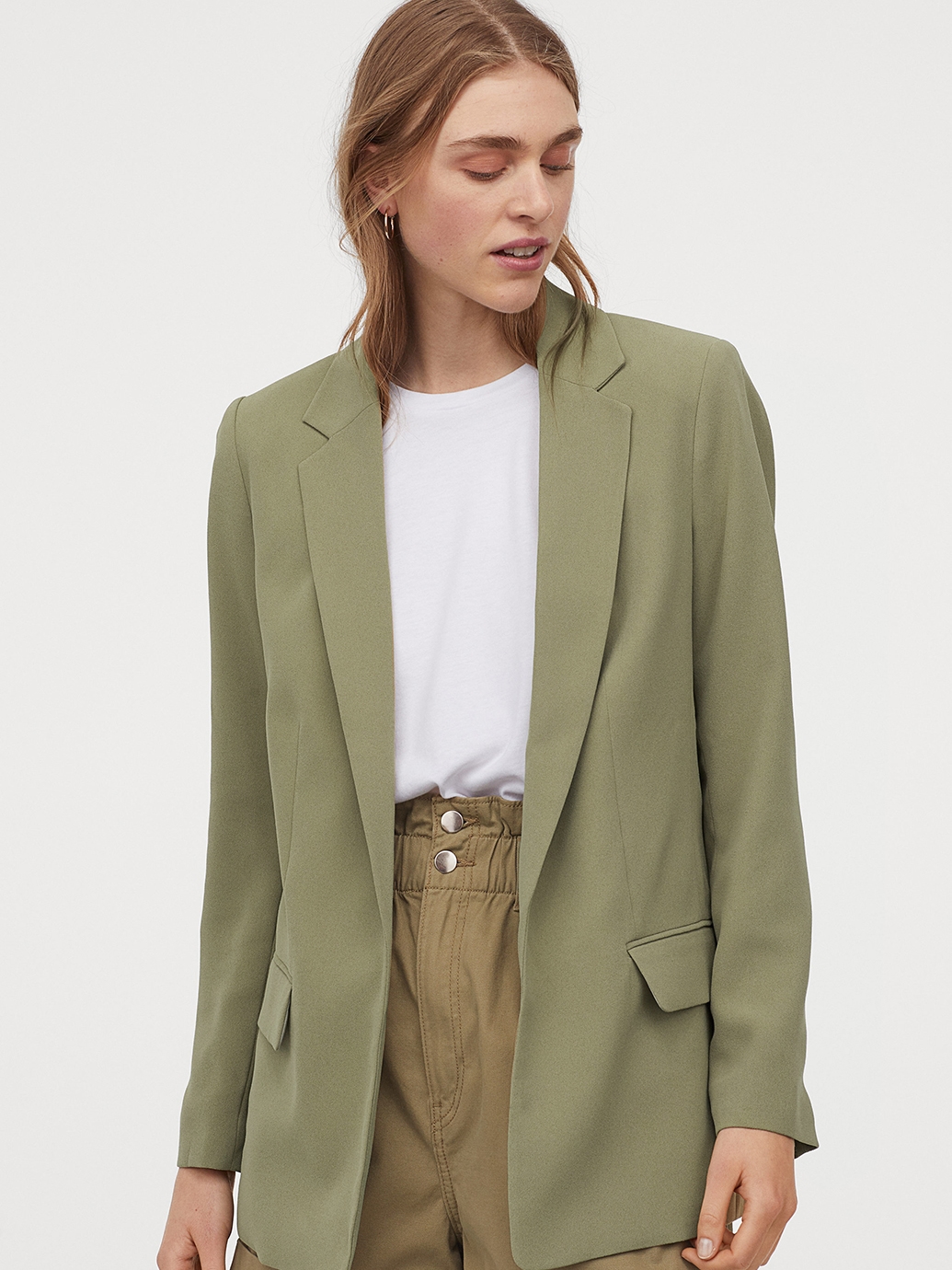 

Пиджак H&M 781613015b42 48 Хаки