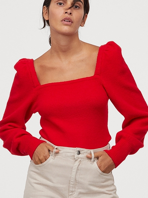 

Джемпер H&M 915529b42 XL Красный