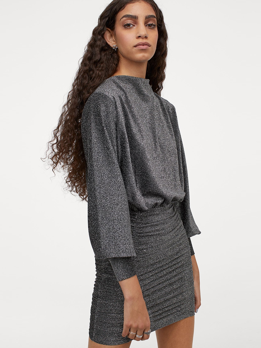 

Платье H&M 9549492b45  Темно-серое, Платье H&M 9549492b45 S Темно-серое