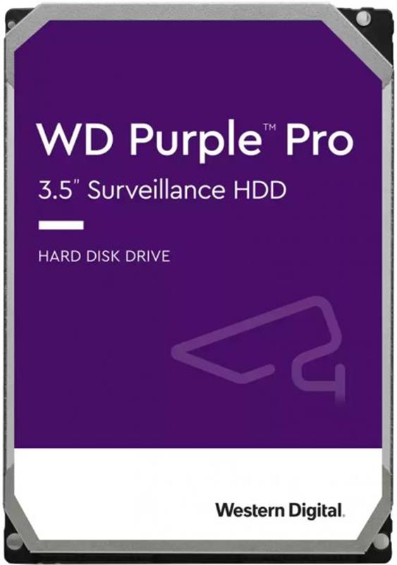 

Накопитель HDD SATA 8.0TB WD Purple Pro 7200rpm 256MB (WD8001PURP)