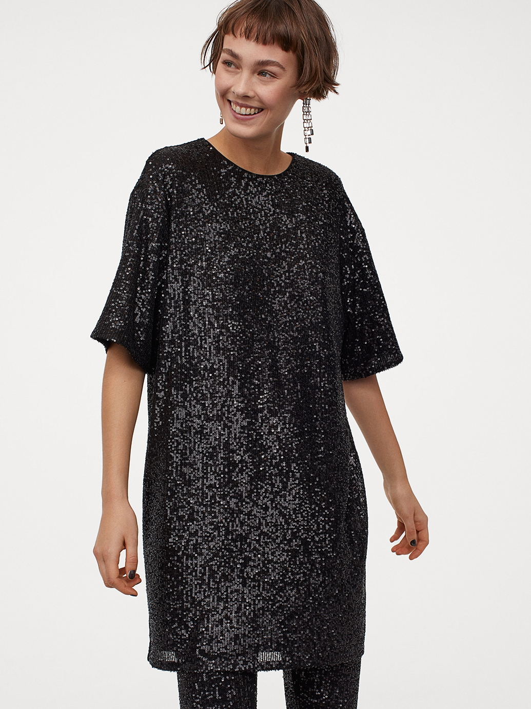 

Платье H&M 9565602b45  Черное, Платье H&M 9565602b45 S Черное