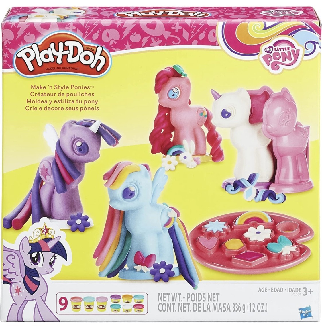 

Набор Плей До Пони 5 фигурок Hasbro Play-Doh My Little Pony