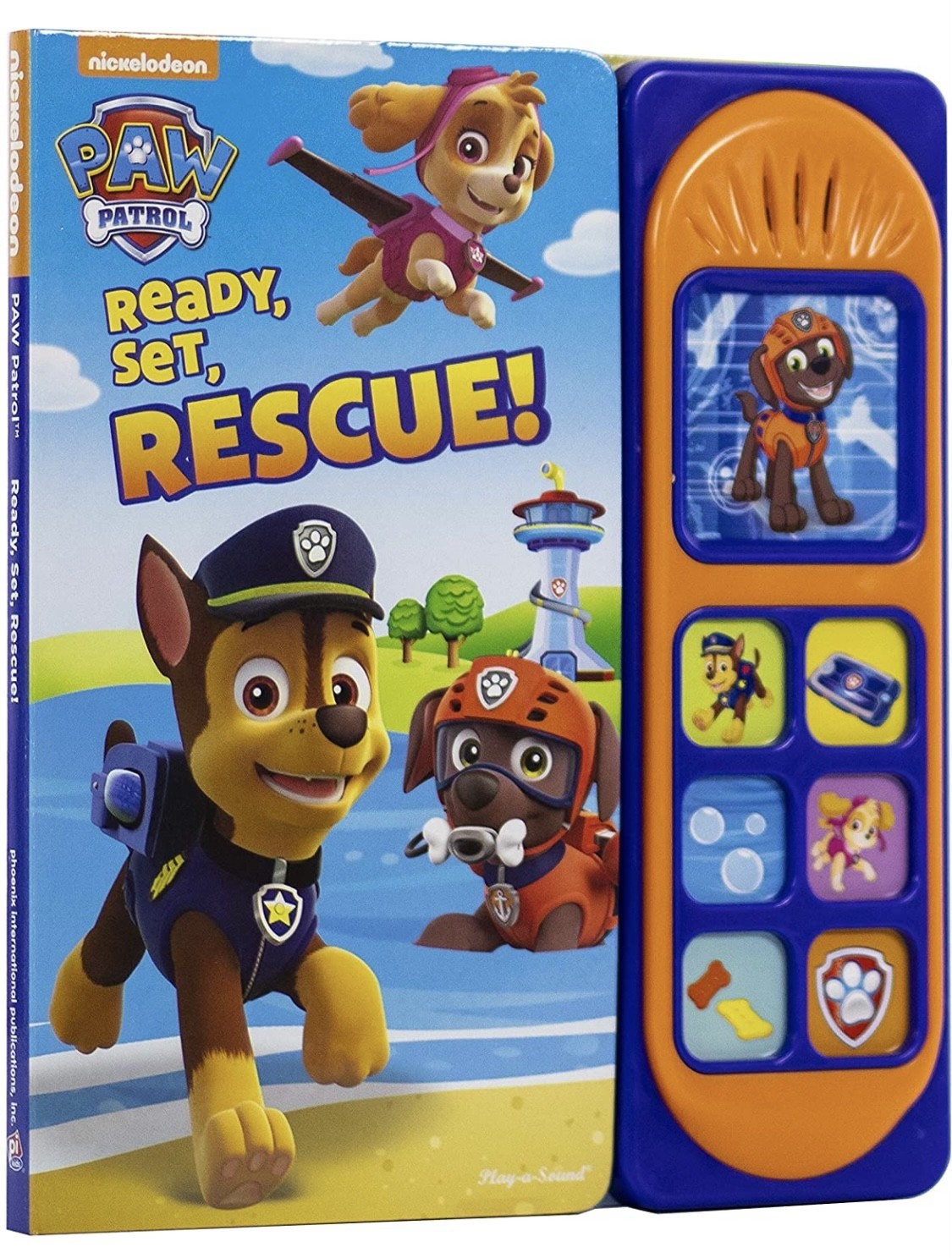 

Paw patrol ready set rescue nickelodeon музична книга Щенячий патруль