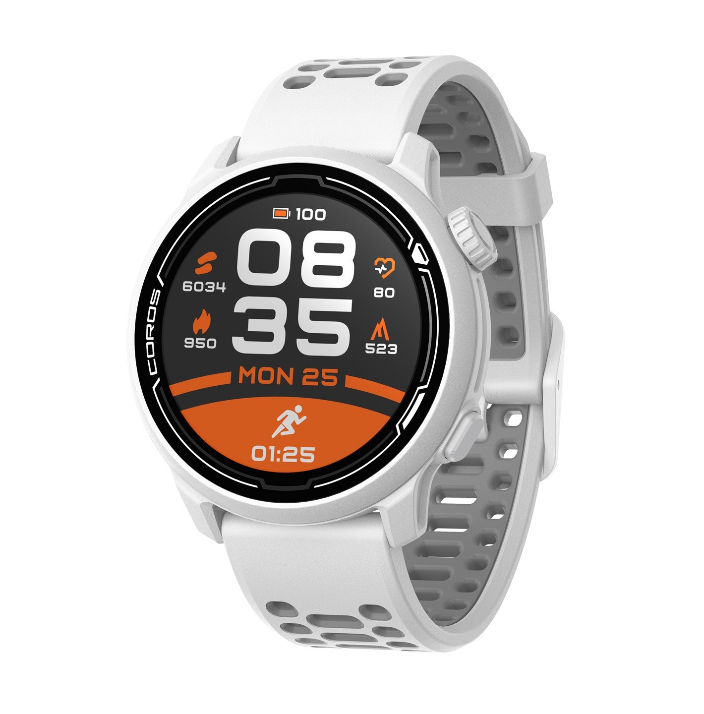 

Coros Pace 2 Premium GPS Sport Watch White/Silicone