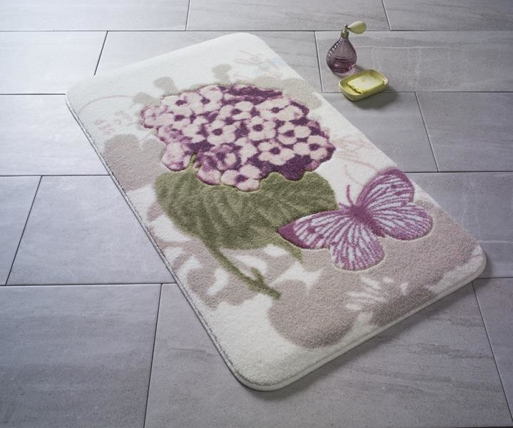 

Коврик для ванной Confetti Pia pink 80x140