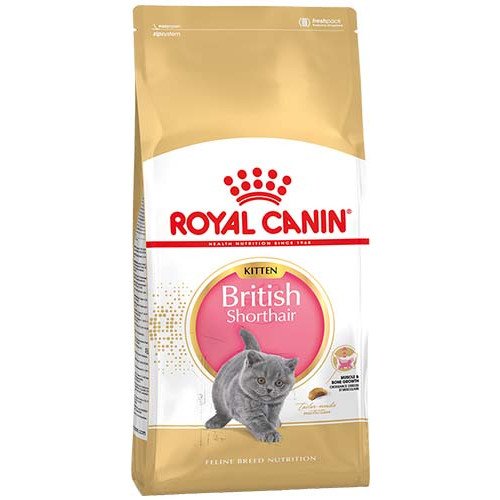 

Сухой корм Royal Canin British Shorthair Kitten для британских котят, 10 кг