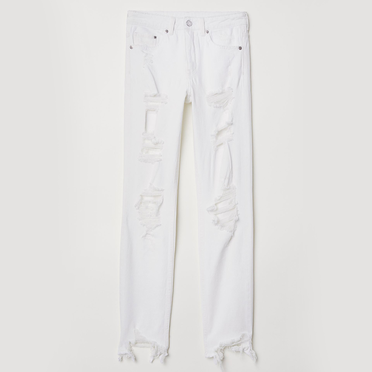 

Джинсы H&M 413029008b45 W33 Белые