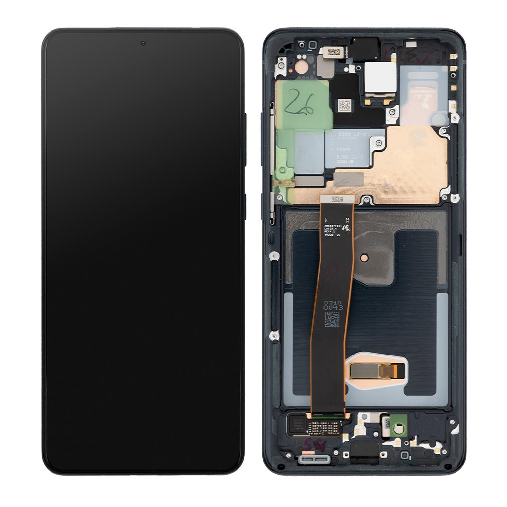 

Дисплей Samsung G988 Galaxy S20 Ultra, с тачскрином, рамкой, Original PRC, Black