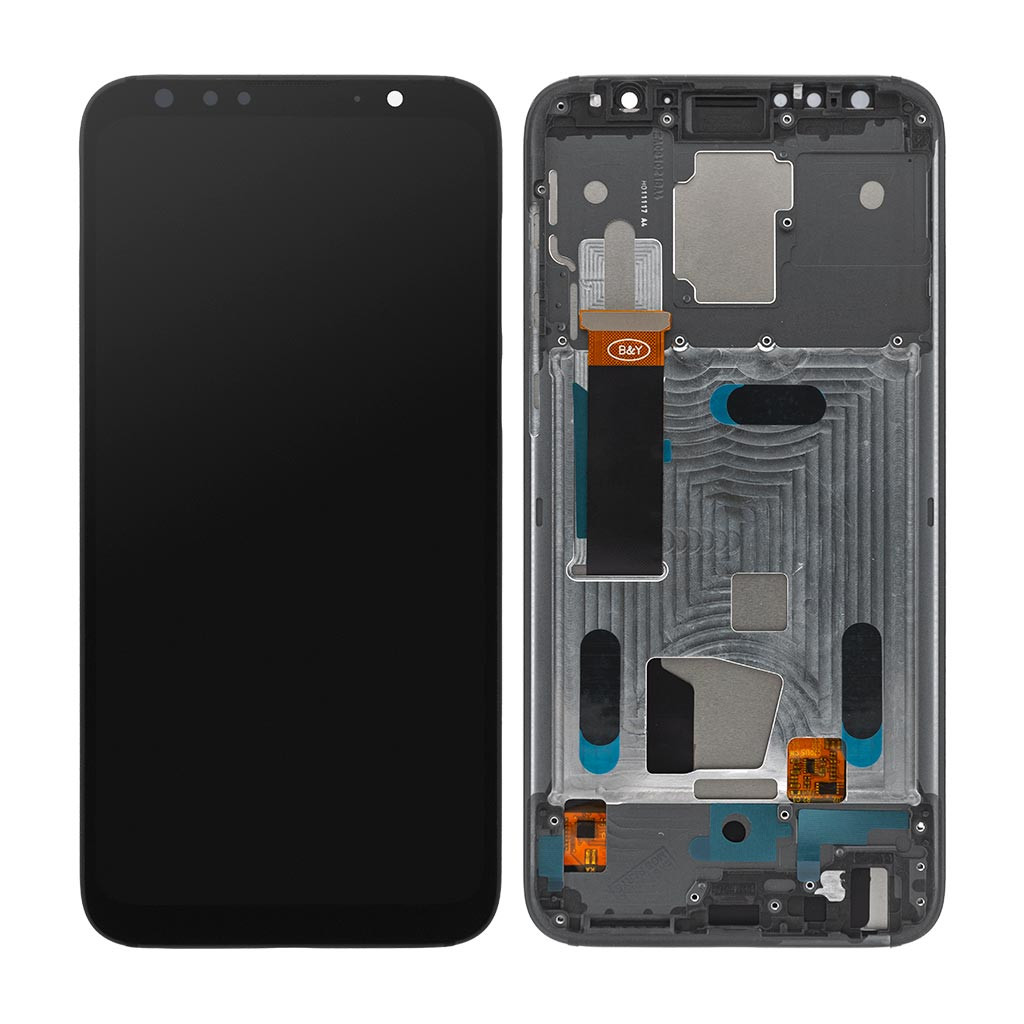 

Дисплей Meizu 16, 16th M882H, M882Q, с тачскрином, с рамкой, TFT, Black
