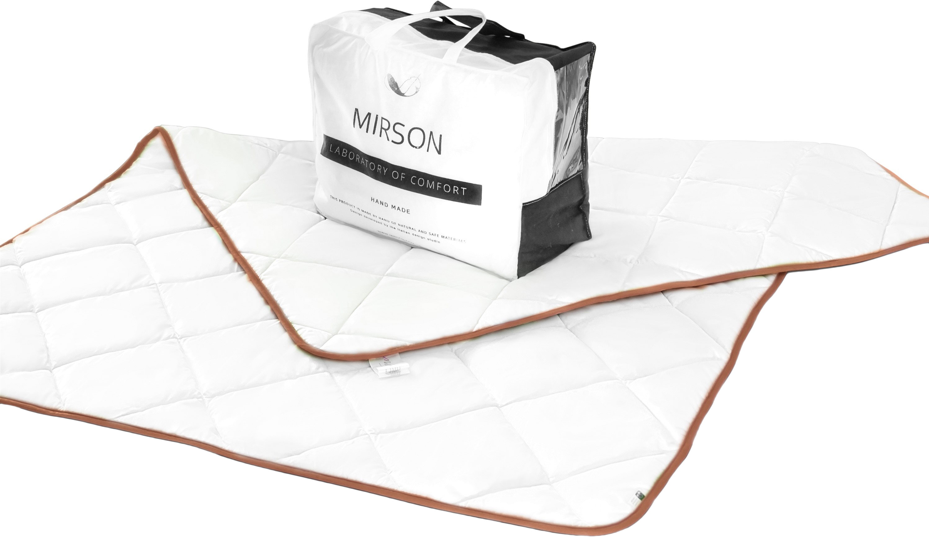 

Одеяло шерстяное MirSon №054 Gold Silk Деми Outlet 155x215 см