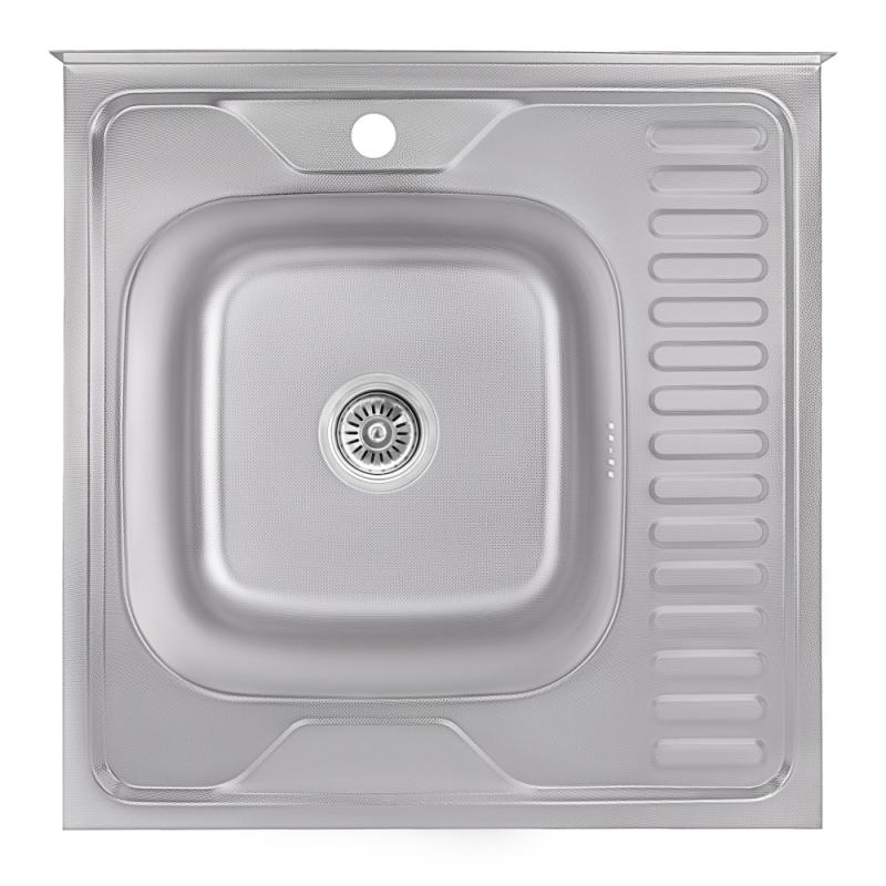 

Кухонная мойка Lidz 6060-L Decor 0,6 мм (LIDZ6060LDEC06) SD00040378