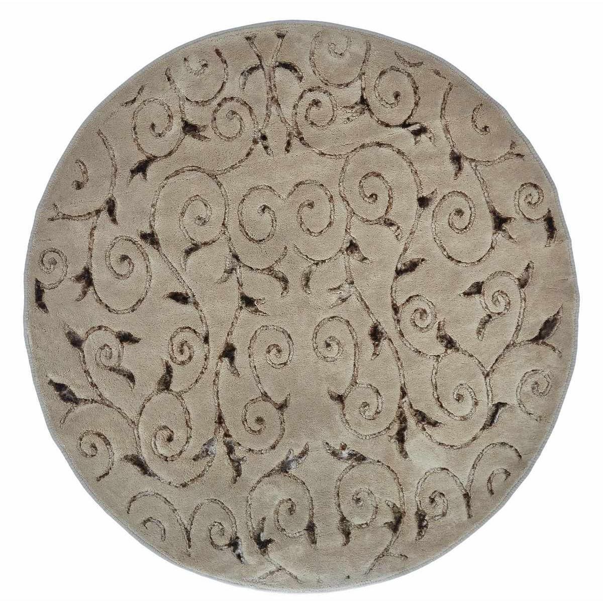 

Коврик Arya Sarmasik круглый 120см коричневый