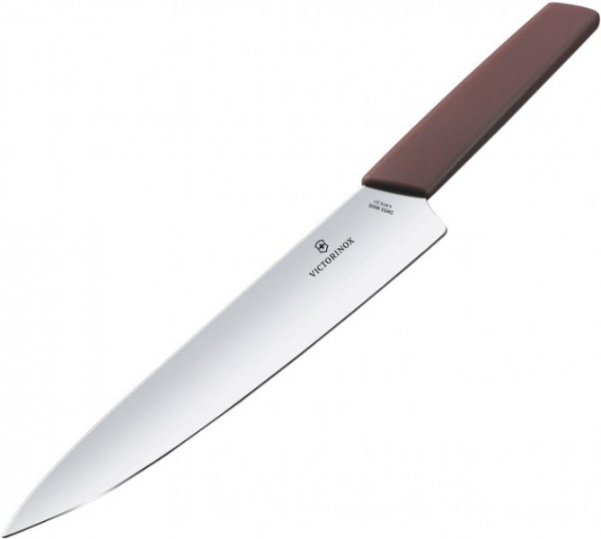 

Нож Victorinox Swiss Modern, 22 см, бордо (6.9016.221B) (F00252267)