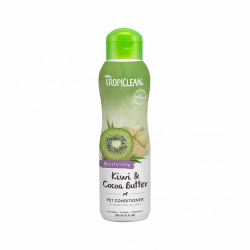 

Кондиционер TropiClean Kiwi & Cocoa Butter для восстановления сухой шерсти для собак и кошек, 355 мл