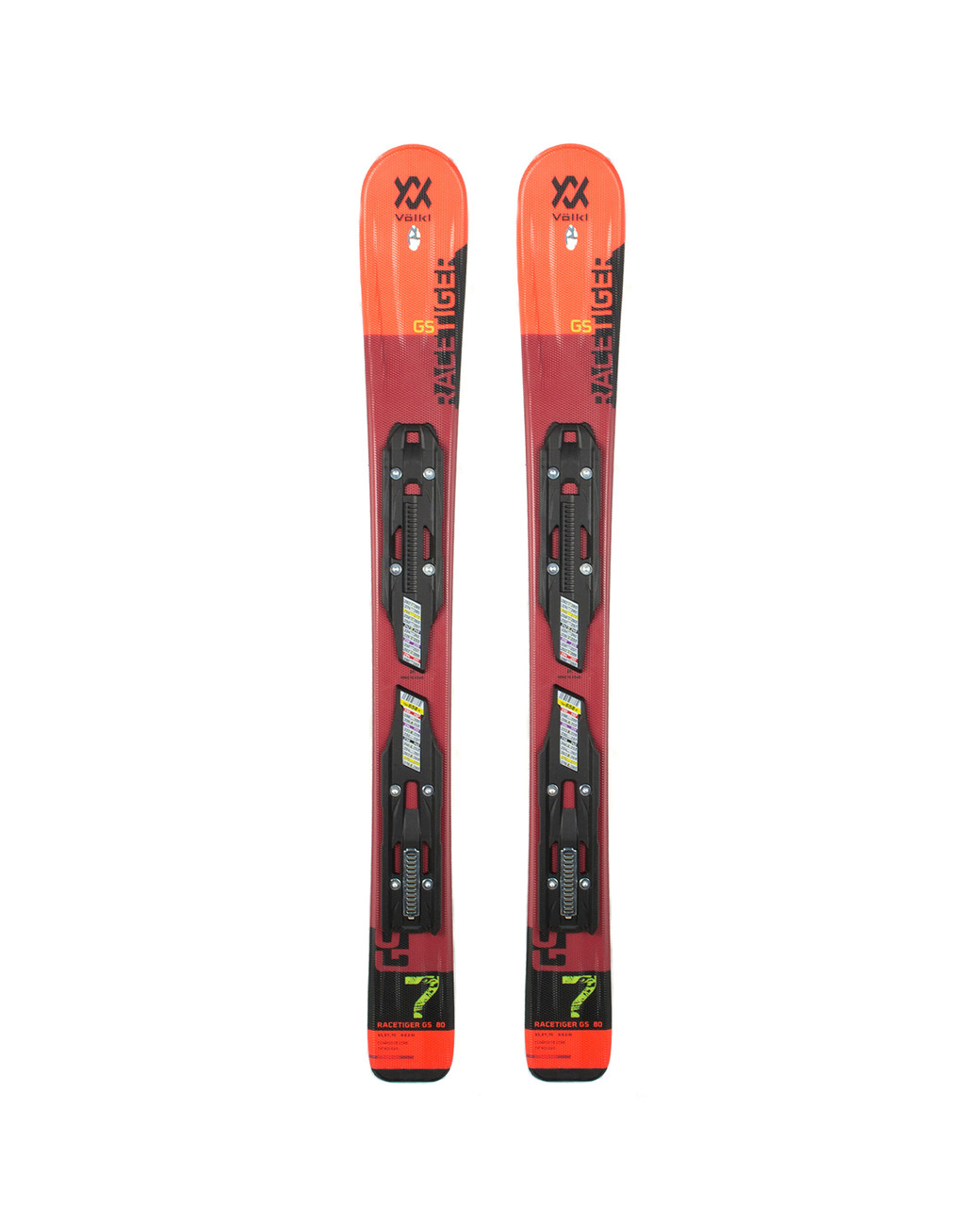 

Горные лыжи детские Volkl Junior Racetiger 80 + крепление Marker 4.5 VMotion Красный с черным (119461.080)