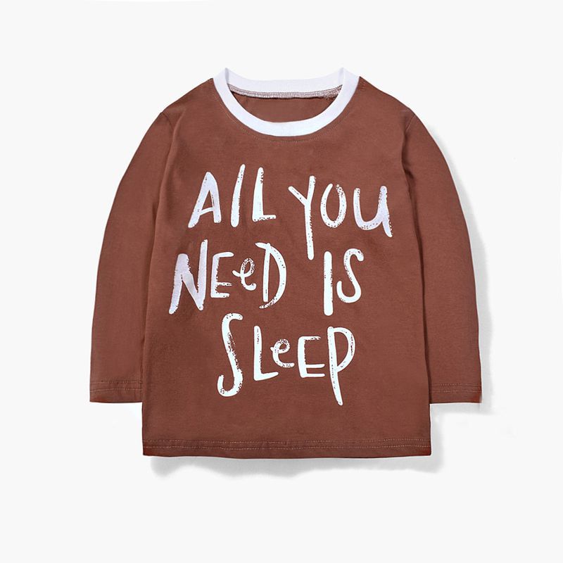 

Лонгслив детский All you need is sleep Malwee (110) Белый