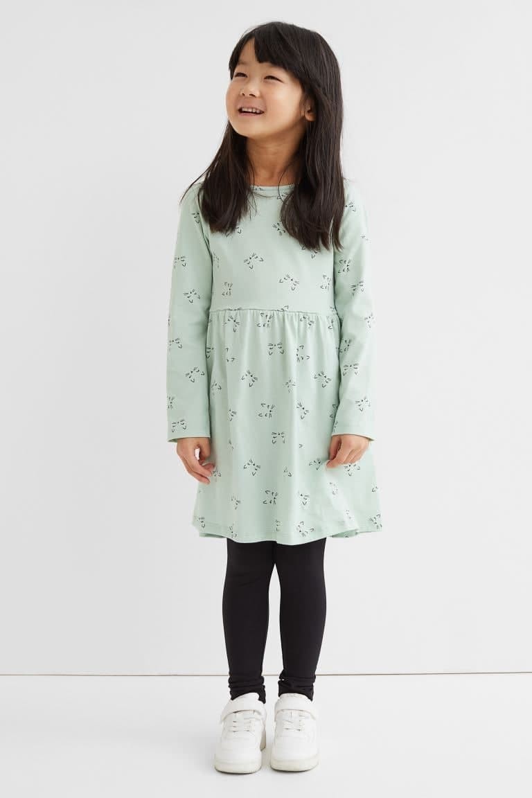 

Платье H&M (0929076) 92 см. мятное