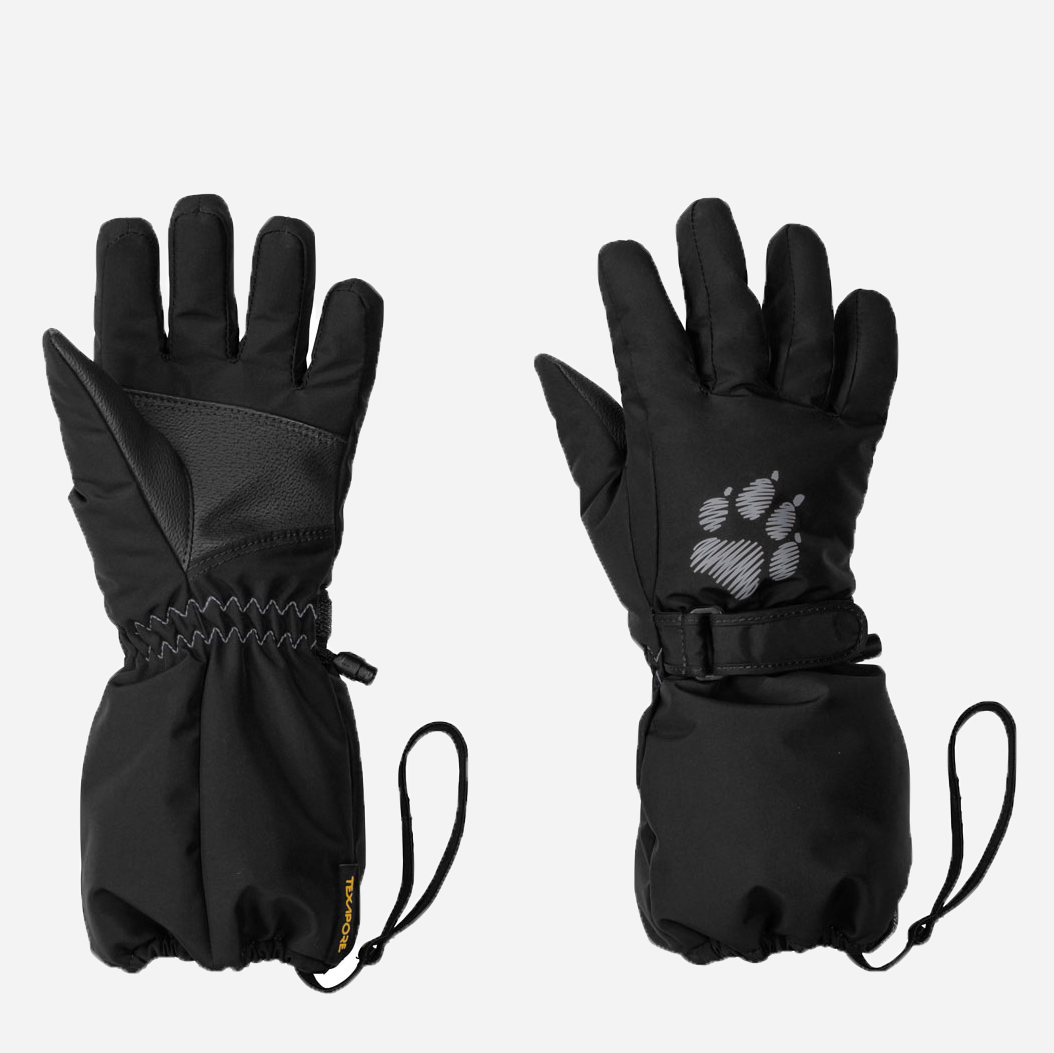 

Зимние перчатки Jack Wolfskin Texapore Glove Kids 1908301-6000 116 Черные